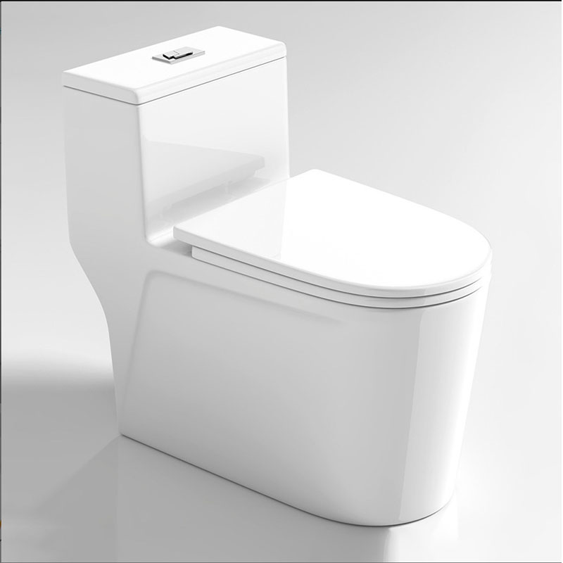 Bồn cầu liền khối mã Nano 21 phủ men Nano kháng khuẩn chống bám bẩn ố vàng