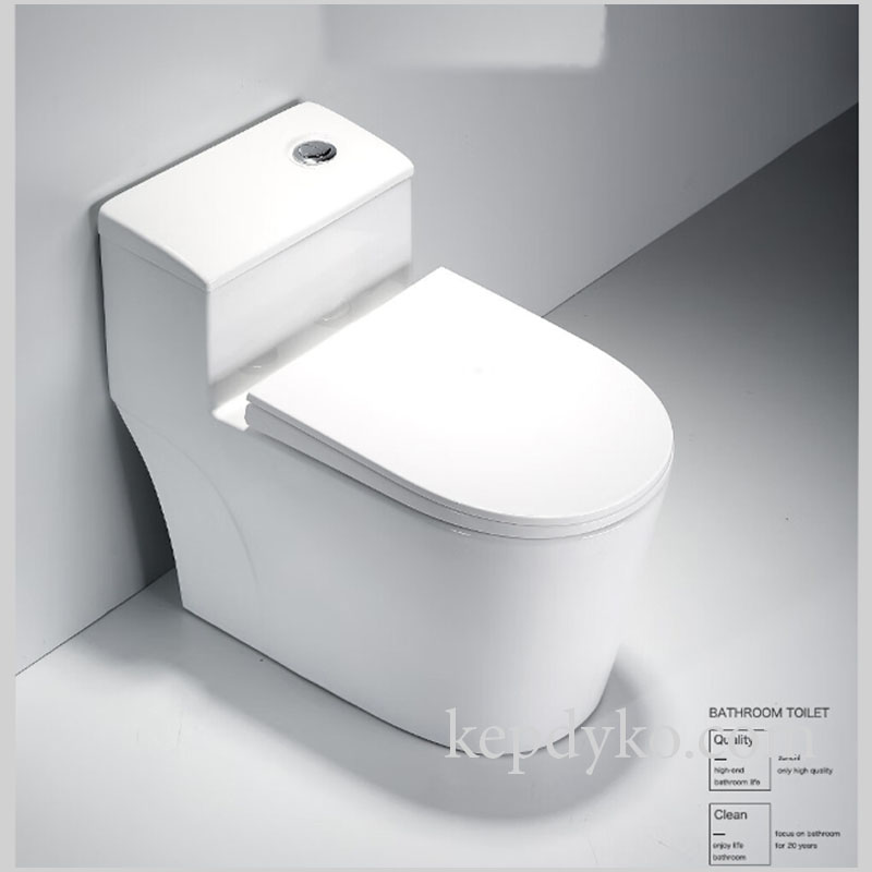 Bồn cầu liền khối R99F men Nano xả sạch, thiết kế hiện đại