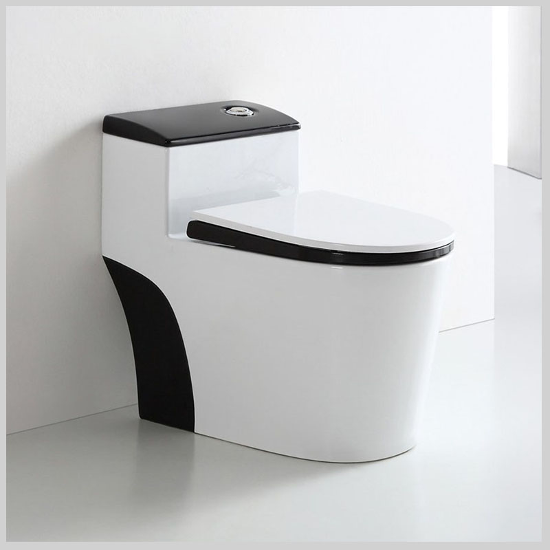 Bồn cầu liền khối men Nano tuyết chống bám bẩn trong combo SKL35