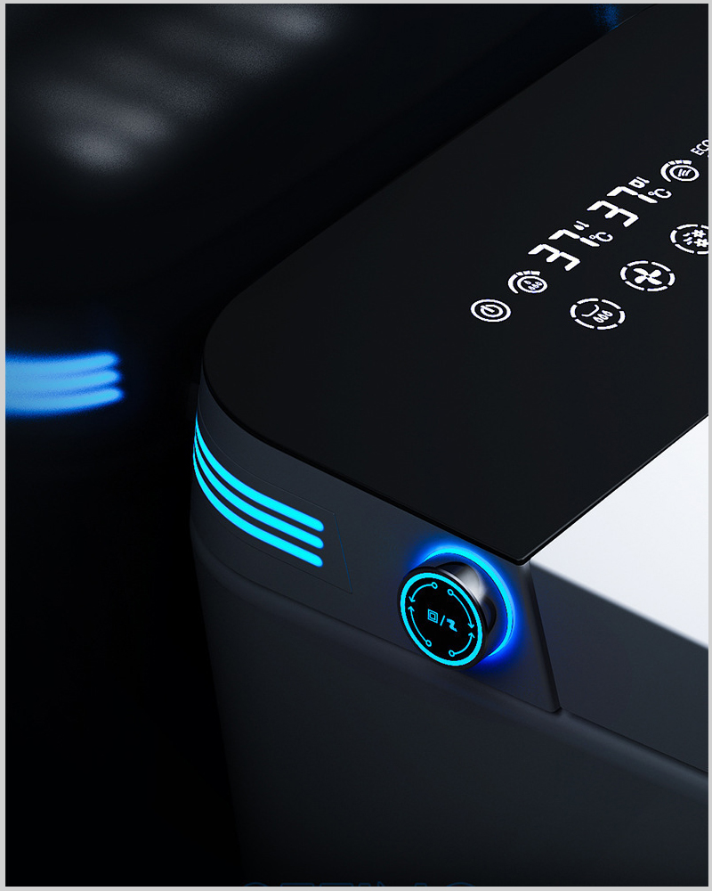 Đèn LED chiếu sáng ban đêm tích hợp trên bồn cầu R-201B