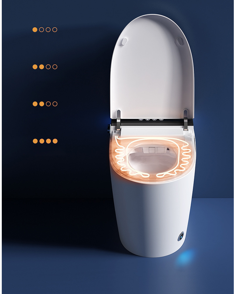 Bệ ngồi bồn cầu R-201B làm ấm tiện nghi trong mùa đông