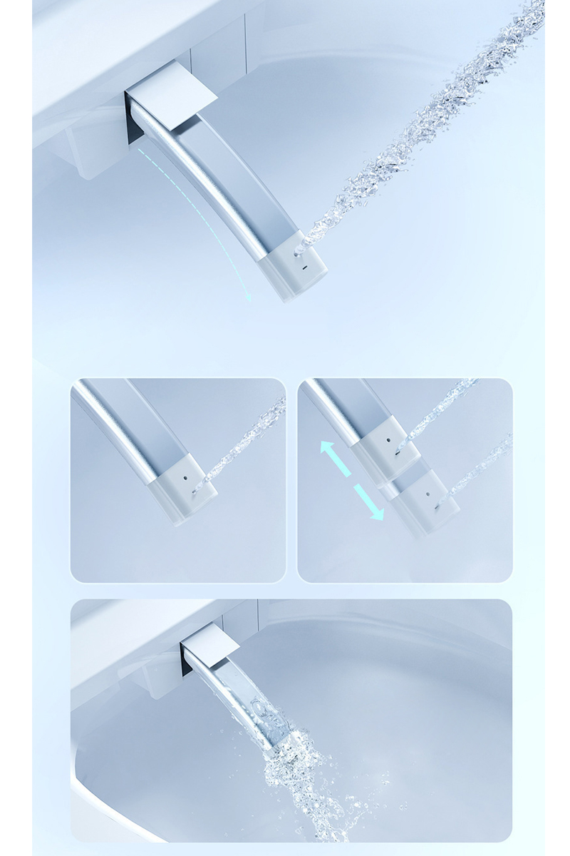 Bồn cầu R-201B với chế độ xịt rửa đa chức năng