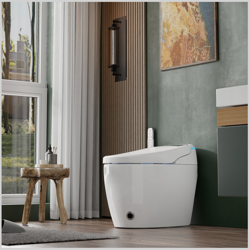 Đèn LED chiếu sáng ban đêm tích hợp trên bồn cầu R-226