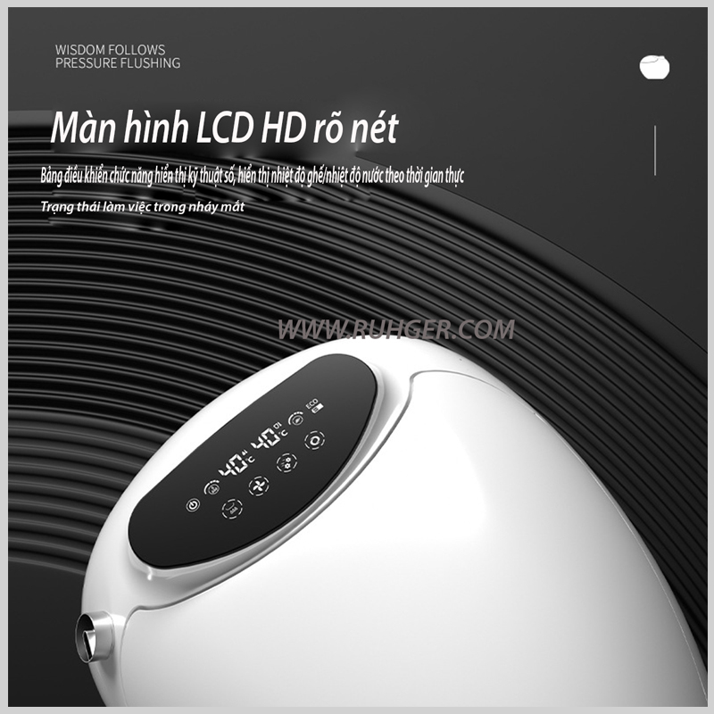 Đèn LED hỗ trợ sử dụng ban đêm tiện lợi