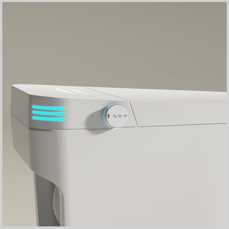 Bồn cầu R42W cảm ứng tự động đóng mở nắp thông minh