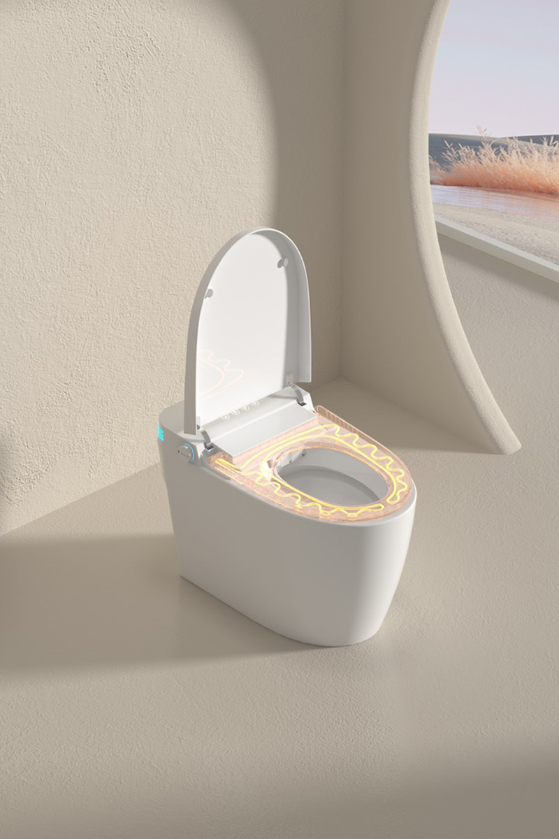 Chức năng sấy khô và làm ấm bệ ngồi bồn cầu R42W