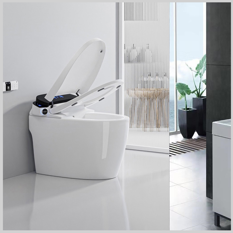 Bồn cầu R-6937 tích hợp cảm ứng mở nắp tự động