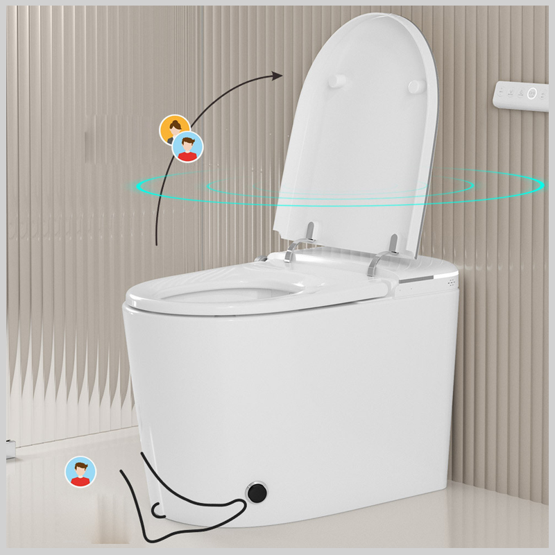 Nắp bồn cầu thông minh R-6938 tự động đóng mở