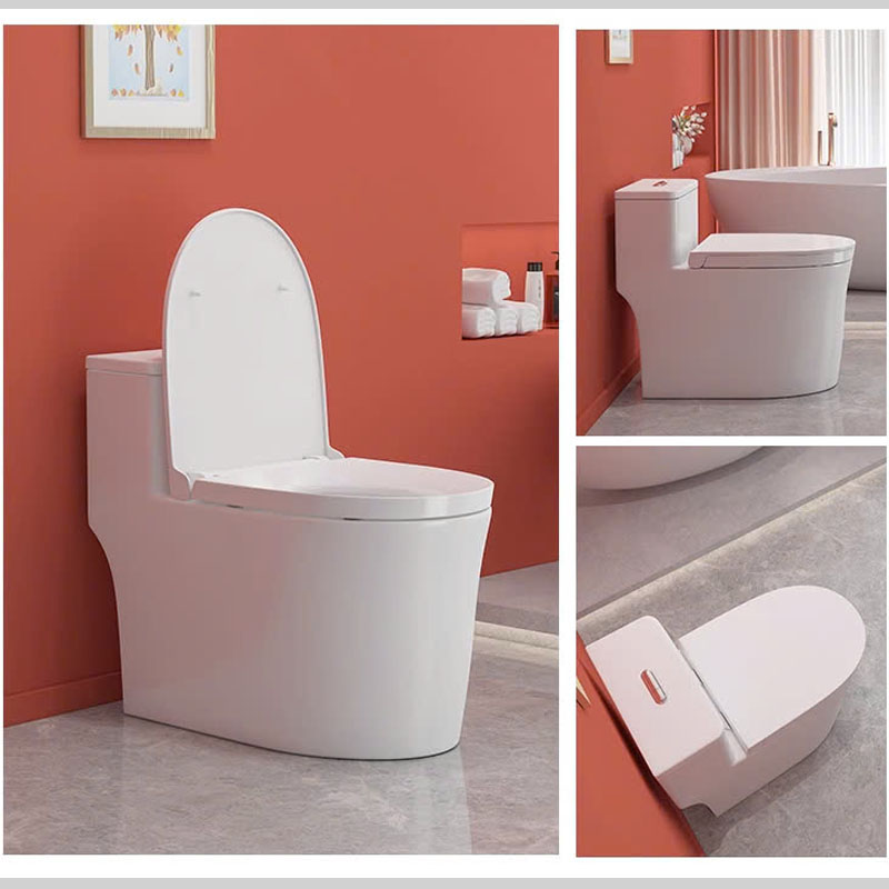 Bồn cầu Teady LK138 công nghệ men Nano Hàn Quốc