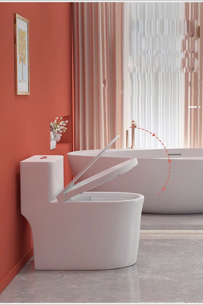 Nắp bồn cầu UF cao cấp, chống xước Teady LK138