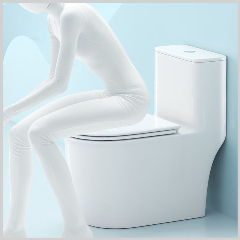 Bồn cầu 1 khối TEADY LK155 nhập khẩu Hàn Quốc