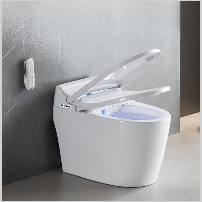 Bồn cầu thông minh R-203 với nắp cảm ứng tự động đóng mở