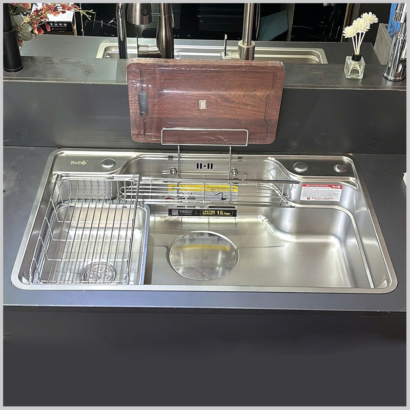 Bề mặt LINEN chống xước và chống bám dầu mỡ của Bello C420