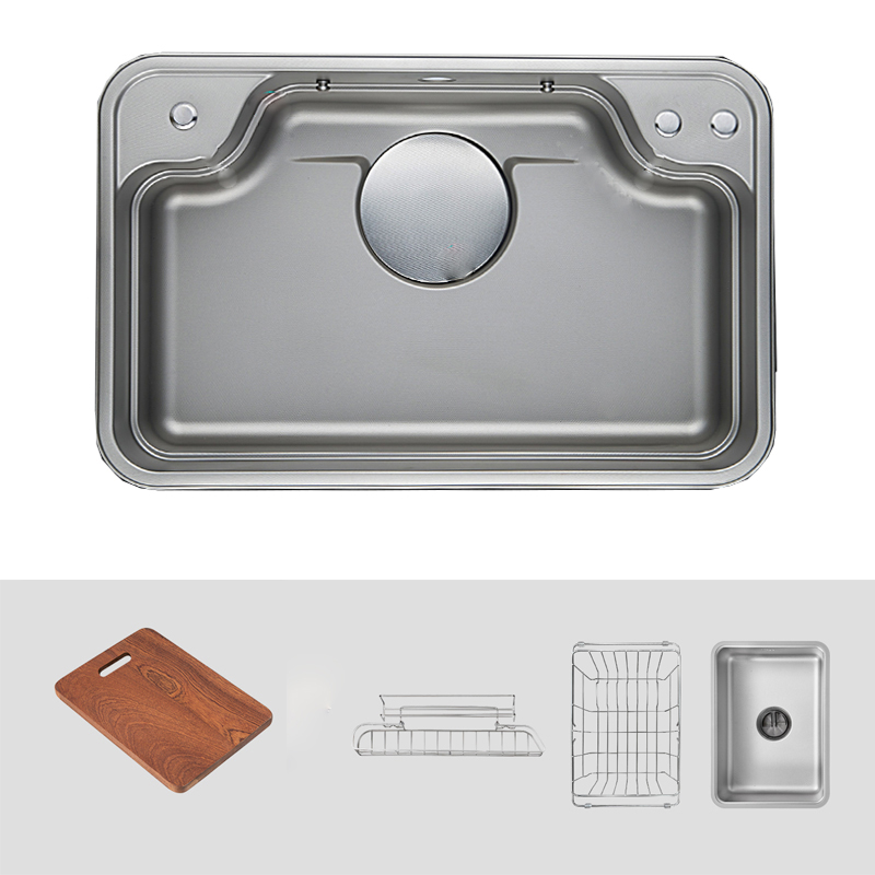 Bồn rửa chén Bello C420 inox 304 chính hãng, 1 hố tiện lợi