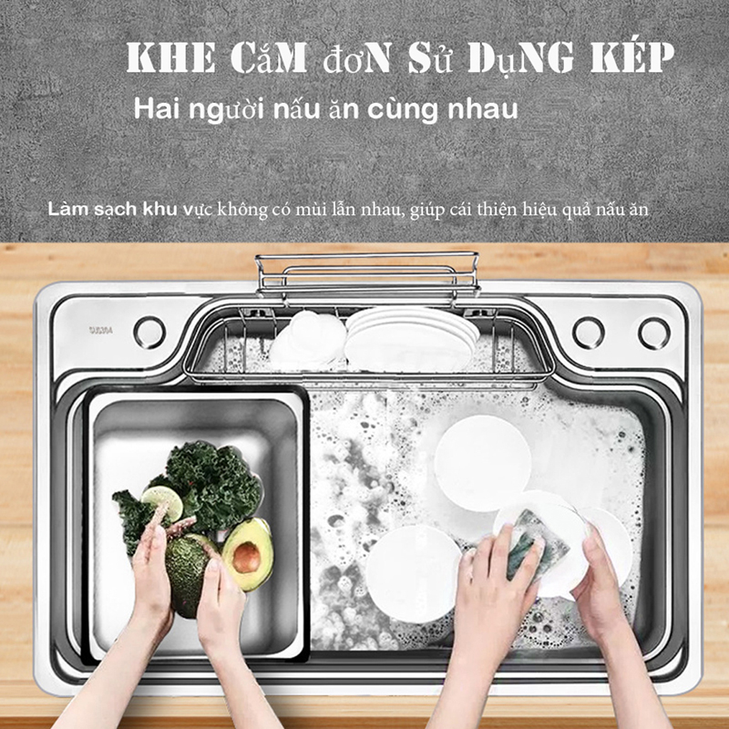 bon-rua-chen-bello-c420, lòng chậu sâu rộng sử dụng không lo bắn nước