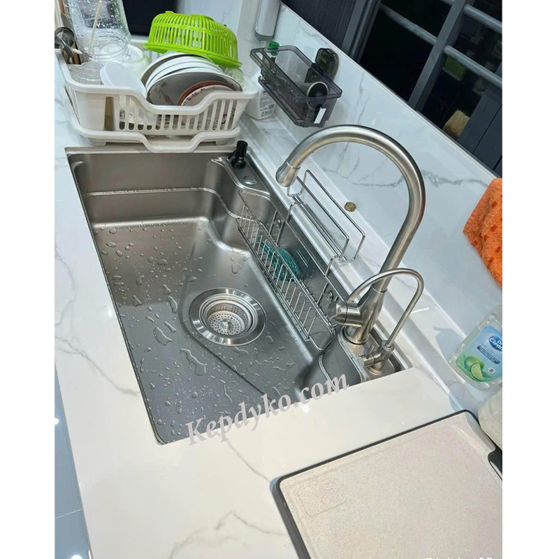 Chậu rửa bát 1 hố SKL8050FS – S80 Plus bề mặt Linen phong cách Nhật Bản