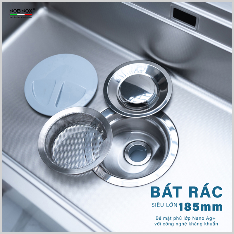 Xiphon thoát nước nhanh, ngăn mùi thông minh của chậu NN995D