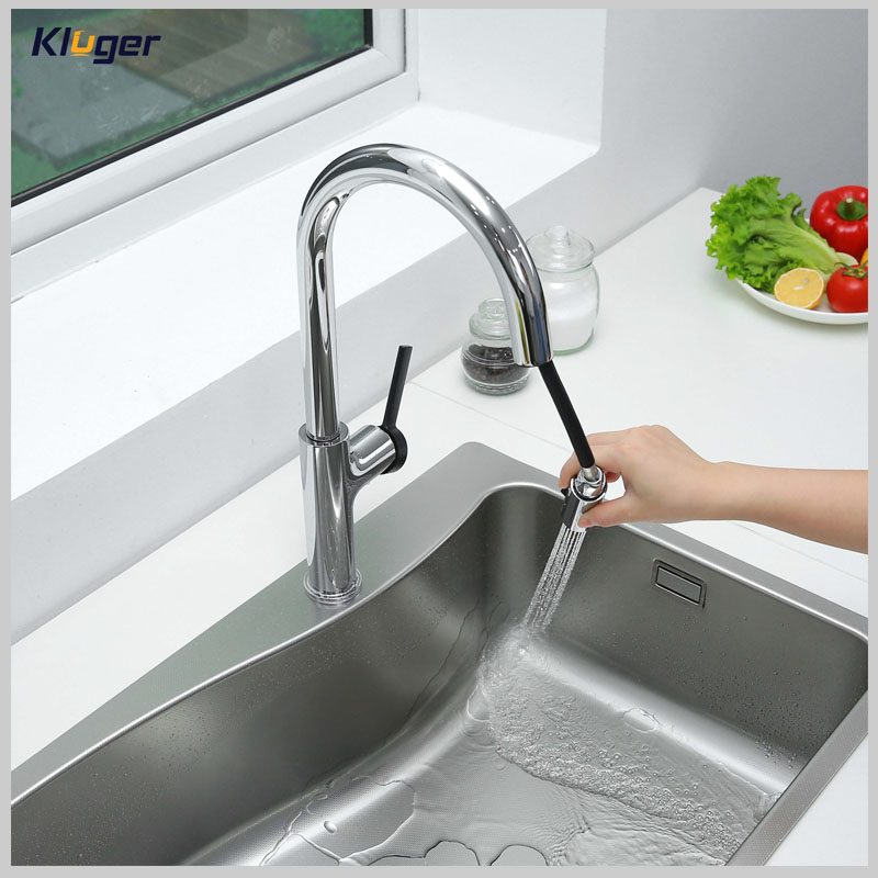 Thiết kế 1 hố âm bàn, bo góc mềm, chậu Kluger KF8131FS