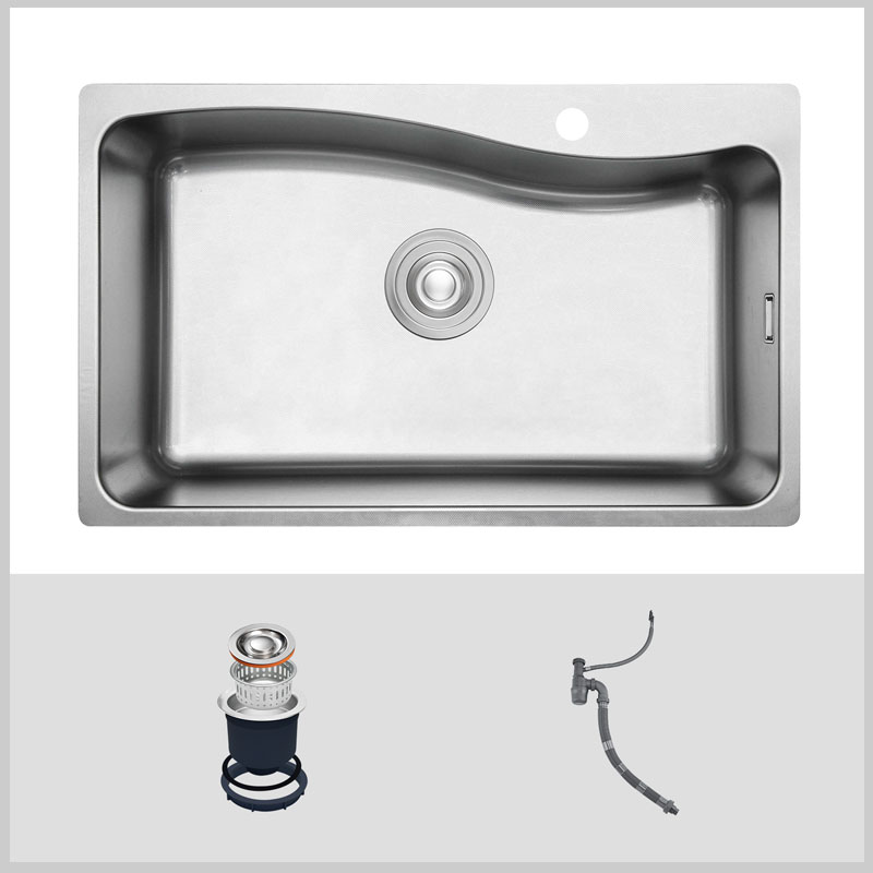 Chậu rửa bát Kluger KF8131FS – S80 Inox 304 chính hãng