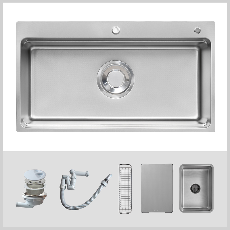 Chậu rửa bát Kluger KF8850FS Plus toàn cảnh thiết kế hiện đại