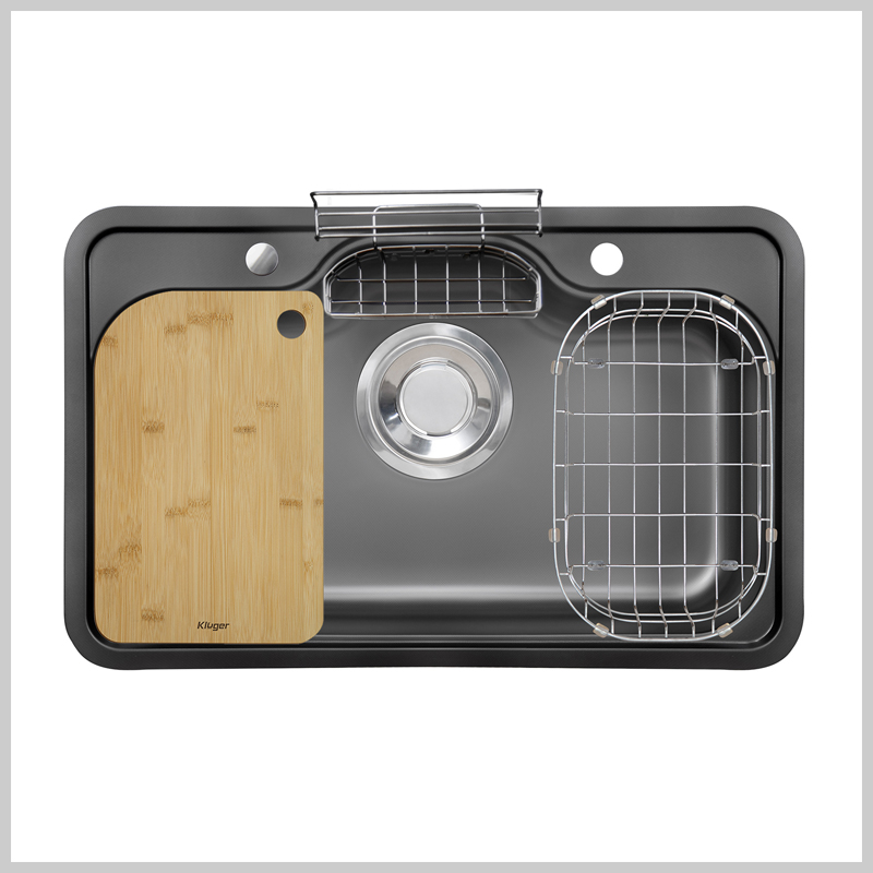 Chậu rửa bát Kluger KT8050FB – S80 Plus inox 304 chính hãng