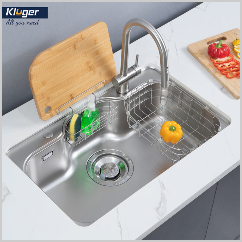 Lớp sơn chống ngưng tụ hơi nước dưới đáy Chậu rửa bát Kluger KT8050SL Plus