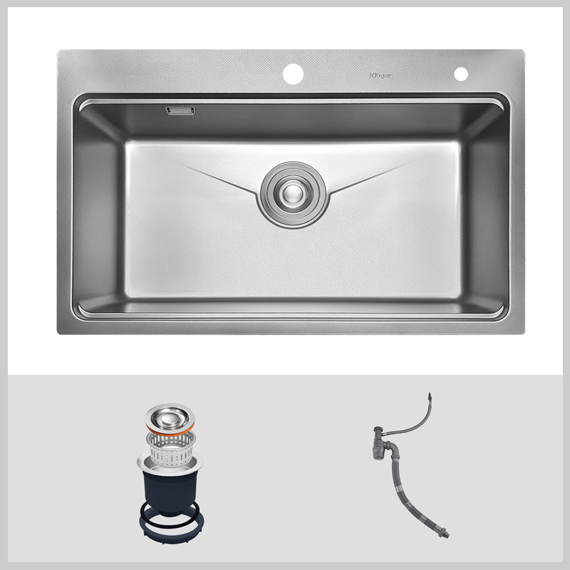 Chậu rửa bát Kluger KW8181FS – S81 chính hãng, inox 304, thiết kế lắp bán âm