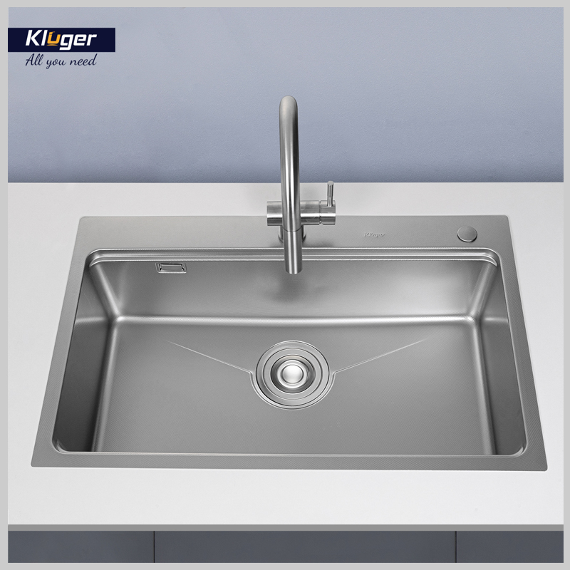 Chậu rửa bát Kluger KW8181FS trang bị lớp chống ồn và sơn chống ngưng tụ