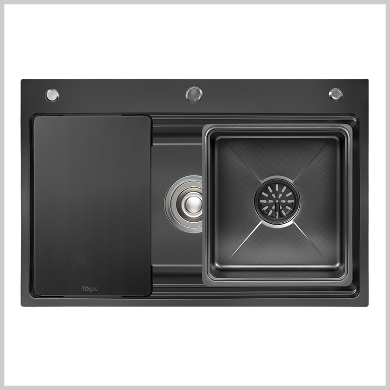 Chậu rửa bát Kluger KWF8161FB – S76 Plus màu đen