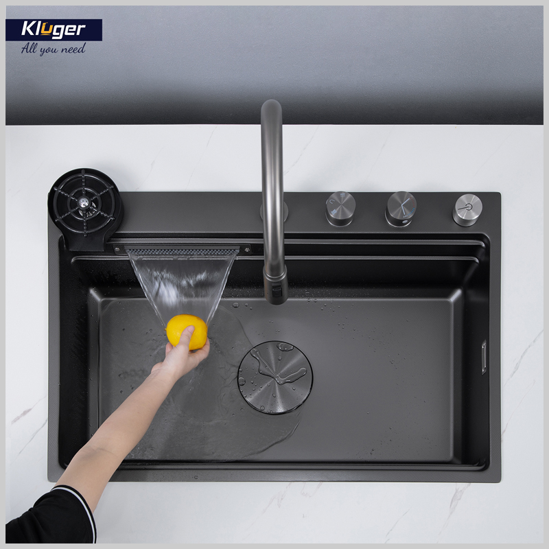 Thiết kế 1 hố sâu, bề mặt Linen chống xước