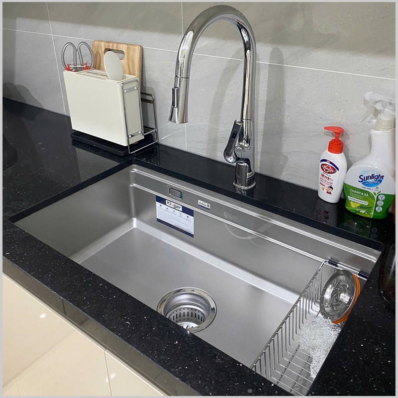 Công nghệ ép khuôn liền khối chậu rửa bát Kluger KWU8161FS