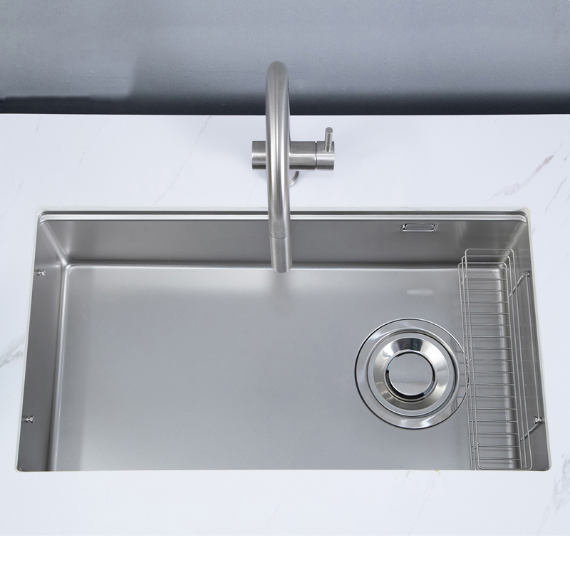 Bề mặt Linen chống xước chống bám bẩn của Chậu rửa bát Kluger KY8045FS S80