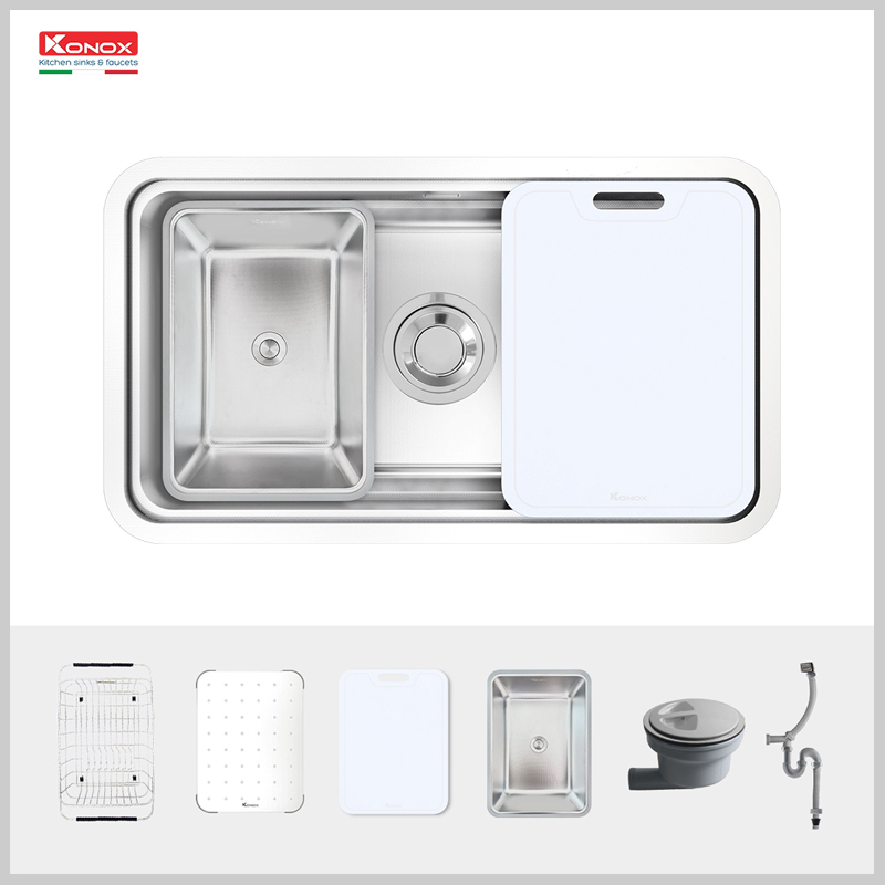 Chậu rửa bát Konox KN8347SU Dekor chính hãng