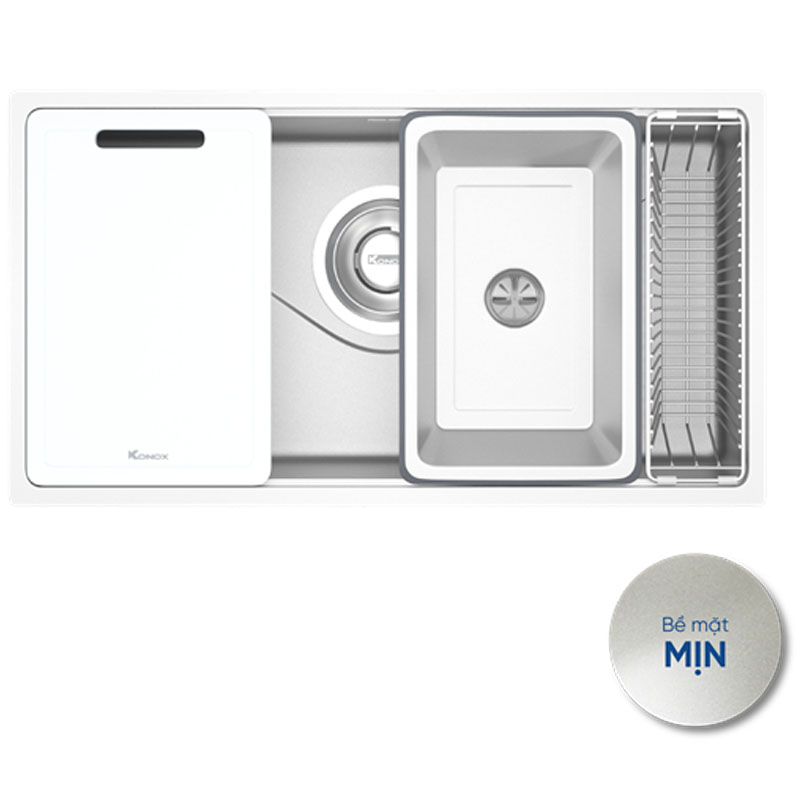 Chậu rửa bát KONOX TARI 8748SM chính hãng