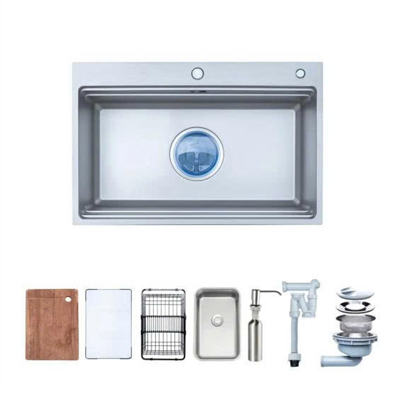 Chậu Bếp Nobinox LIRA NJ560D làm từ Inox 304 cao cấp, bền đẹp