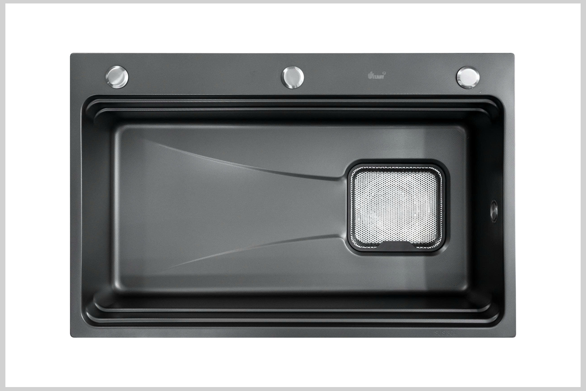 Lòng chậu TD CRB7548 sâu 220mm – hạn chế bắn nước, tiện rửa nồi lớn