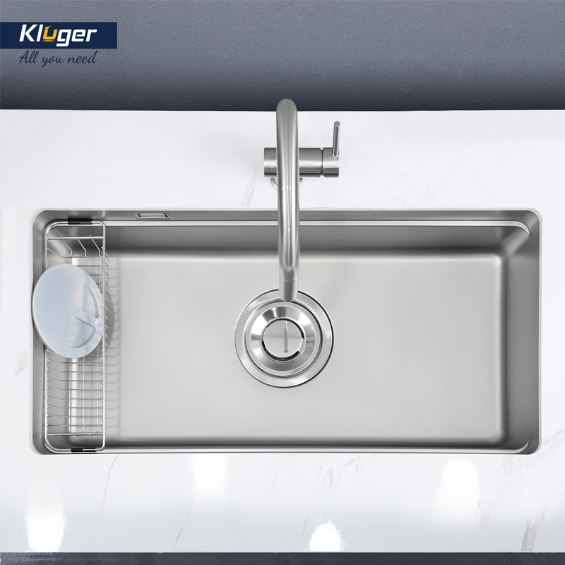 Chi tiết bề mặt chống xước chậu rửa Kluger KF7848FS S78 Basic