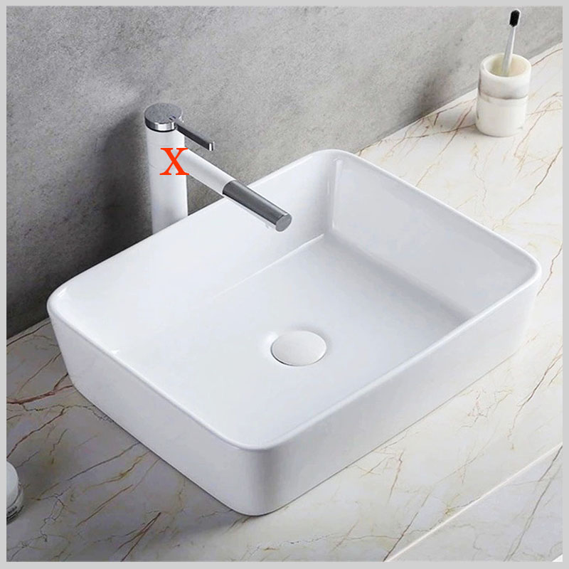 Chậu rửa mặt sứ men Nano – sáng bóng, kháng khuẩn, dễ vệ sinh