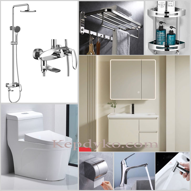 Combo Nhà Tắm CR19 – Trọn bộ thiết bị vệ sinh cao cấp thiết kế hiện đại