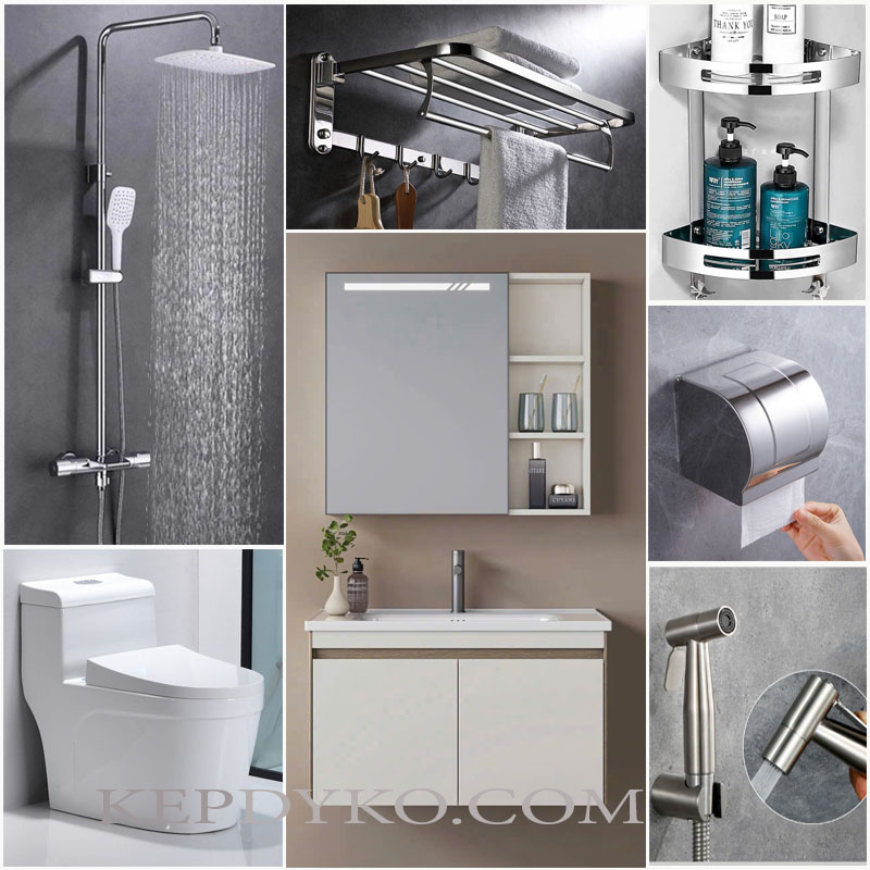 Combo Nhà Tắm KBS14 – Trọn bộ thiết bị vệ sinh cao cấp, đồng bộ hiện đại