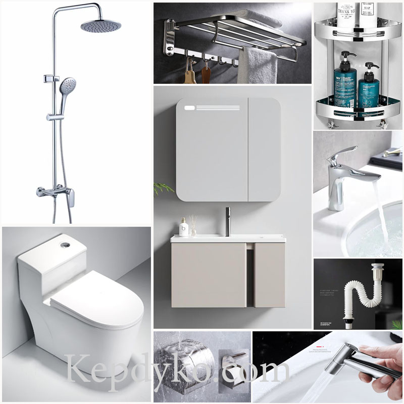Combo nhà tắm KBS99F trọn bộ thiết bị vệ sinh cao cấp