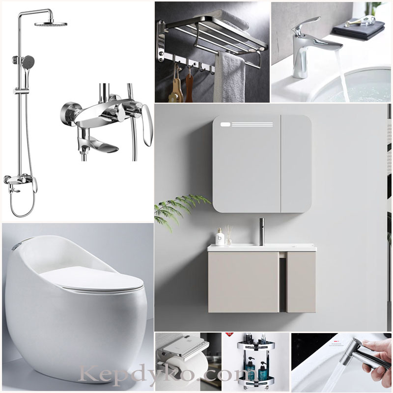 Combo phòng tắm KBS16 trọn bộ thiết bị vệ sinh cao cấp