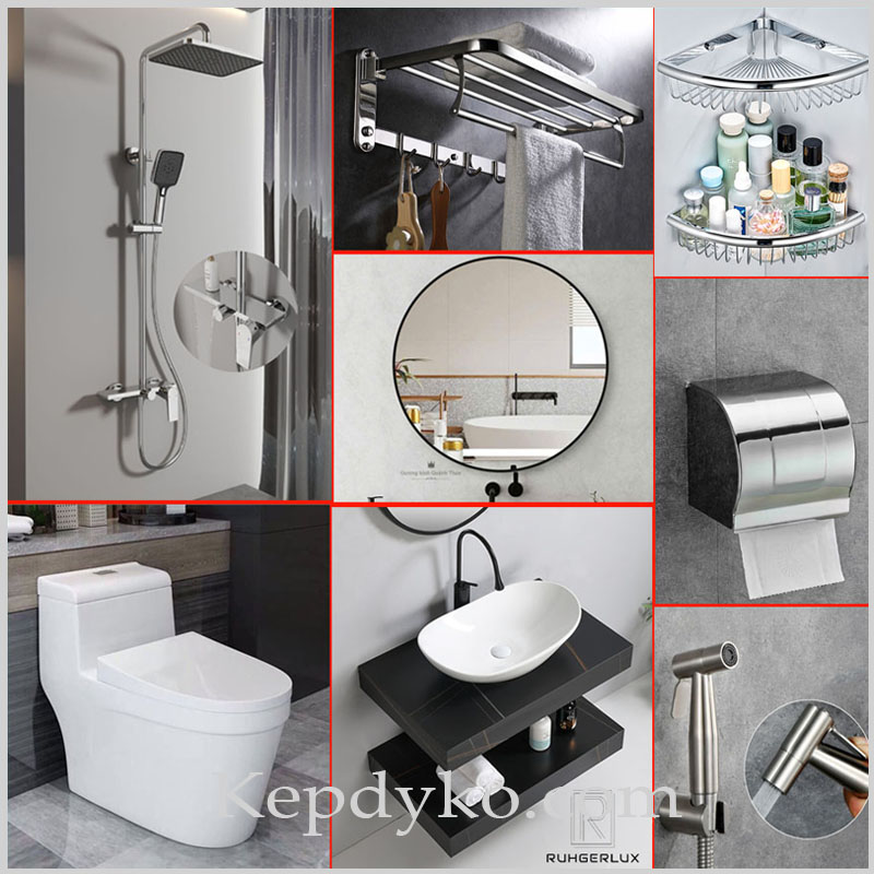 Trọn bộ thiết bị vệ sinh phòng tắm SKL02