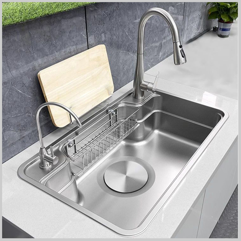 Gờ hạ bậc chậu rửa bát SKL7848 – tích hợp phụ kiện, tiết kiệm không gian