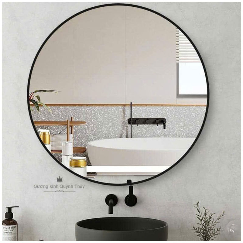 Gương bo viền tráng bạc chống ố mốc