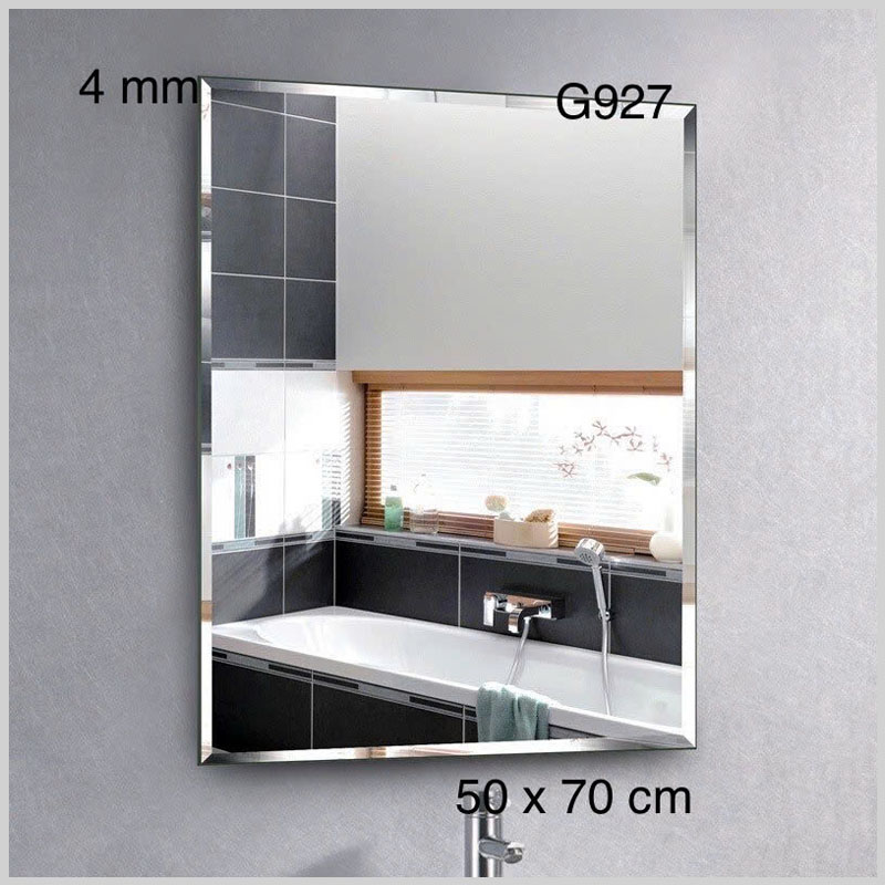 Gương soi phòng tắm 50x70cm – Thiết kế thanh lịch, dễ phối nội thất
