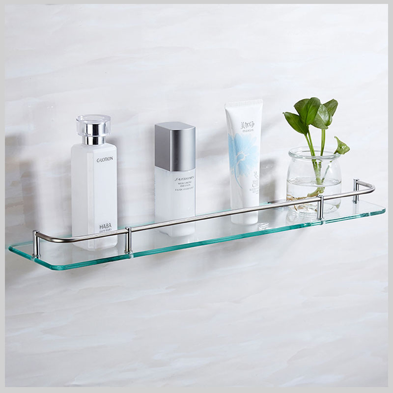 Kệ kính để đồ phòng tắm giúp không gian gọn gàng