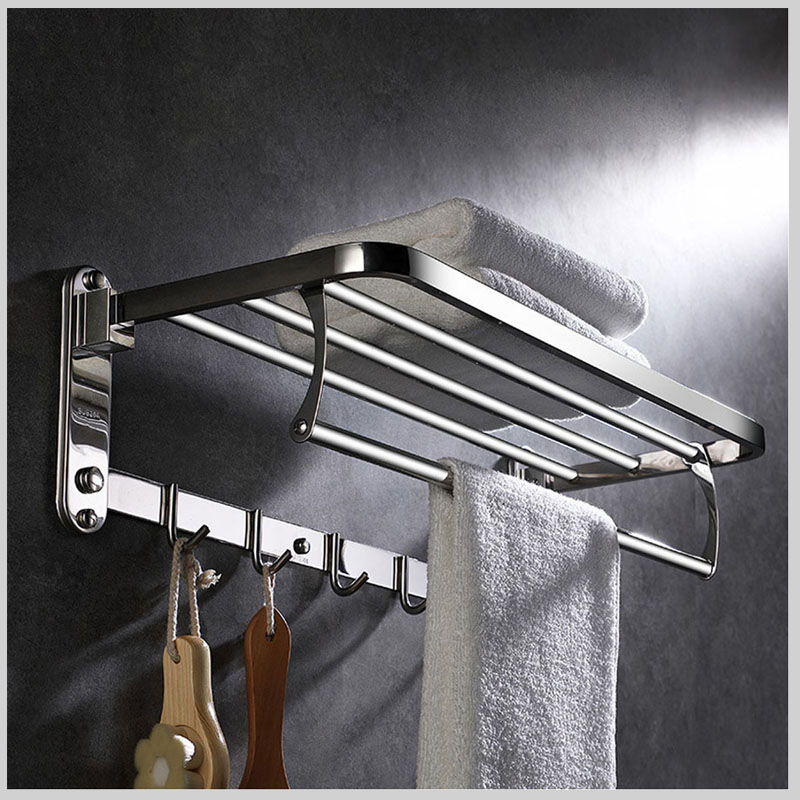 Vắt khăn inox 304 giàn bốn tầng – bền đẹp, chống gỉ