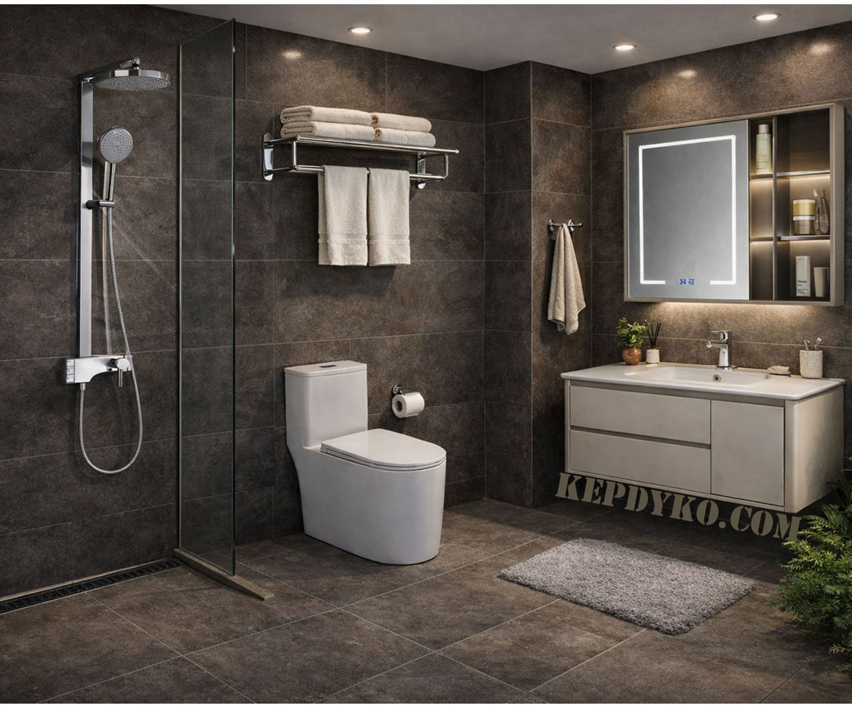 Hướng dẫn kinh nghiệm chọn mua thiết bị vệ sinh bền đẹp cho gia đình 2026