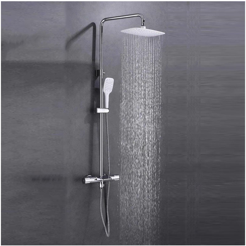 Hệ thống sen cây tắm nóng lạnh mạ Crom cao cấp chống gỉ sét